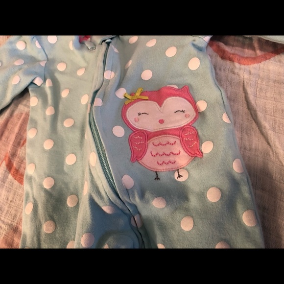 💜 Owl polka dot sleeper - Picture 2 of 4